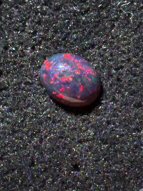 Natural Welo Black Opal *Dragon's Fire*